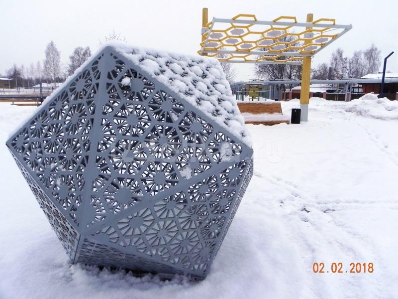 Световая инсталляция "ИКОСАЭДР" ИКОСАЭДР